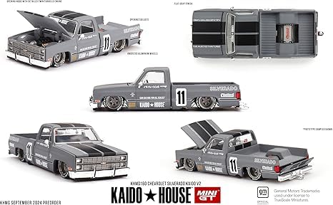 Amazon.com: Kaido House Chevrolet Silverado Kaido V2 by Mini GT in